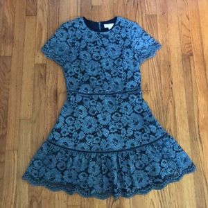 Blue lace Michael Kors dress